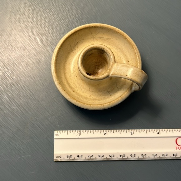 Ceramic Candle Holder with Finger Loop - Picture 5 of 5